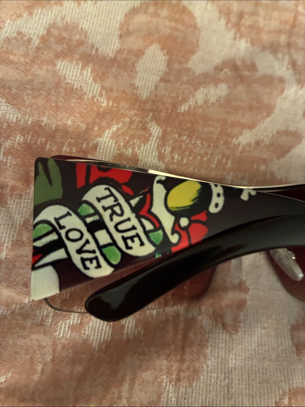 Ed Hardy Look Von Dolce Oversized Shield Sunglasses NWOT - Picture 5 of 7